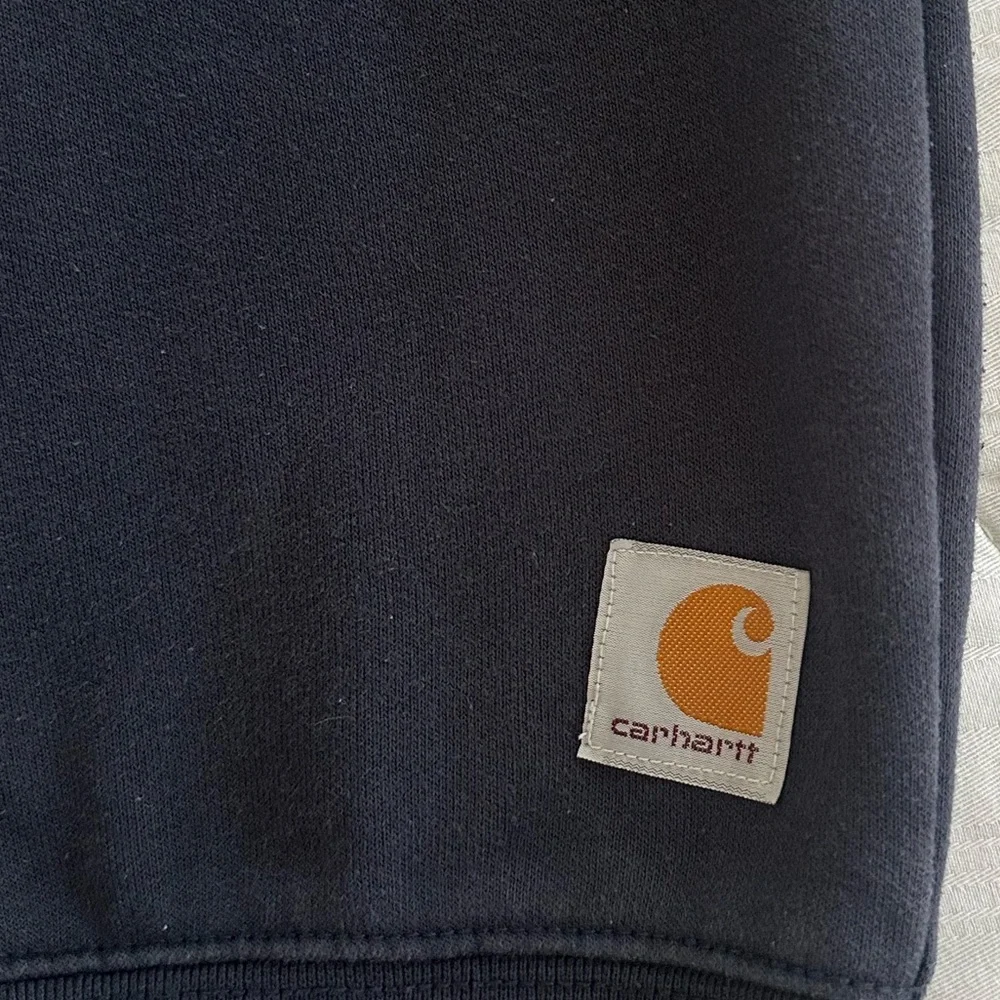 Carhartt Loose Fit Men's Size Small Navy Blue Crewneck Sweatshirt - Picture 7 of 7